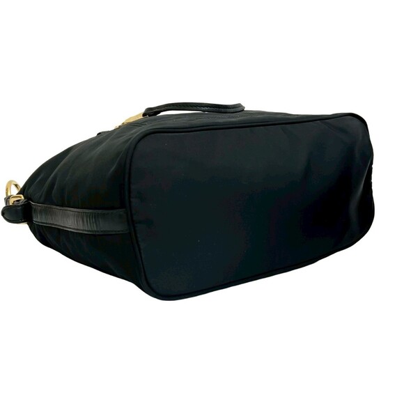 PRADA Black Leather Shoulder Bag - Picture 7 of 10